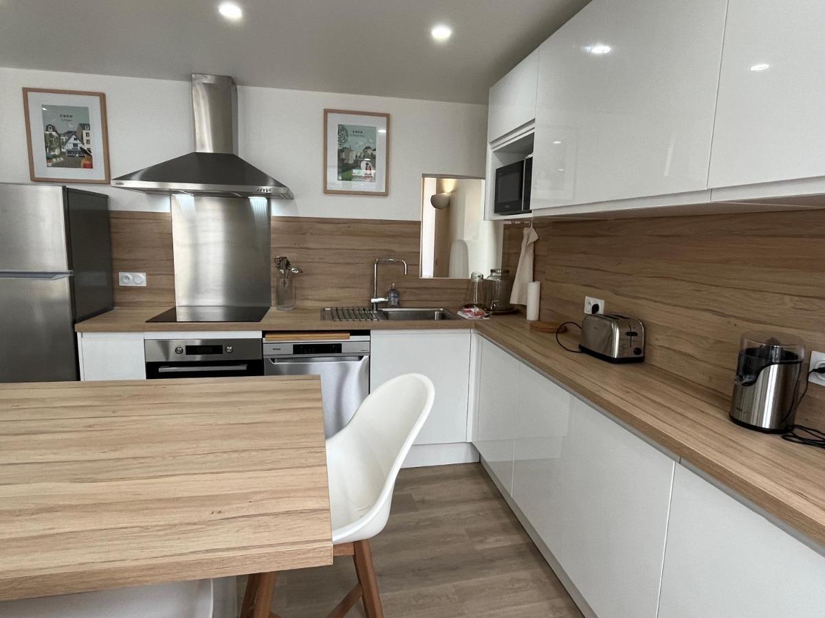 위스트르앙 Bella, Joli Appt Renove Dans Le Bourg 아파트 외부 사진