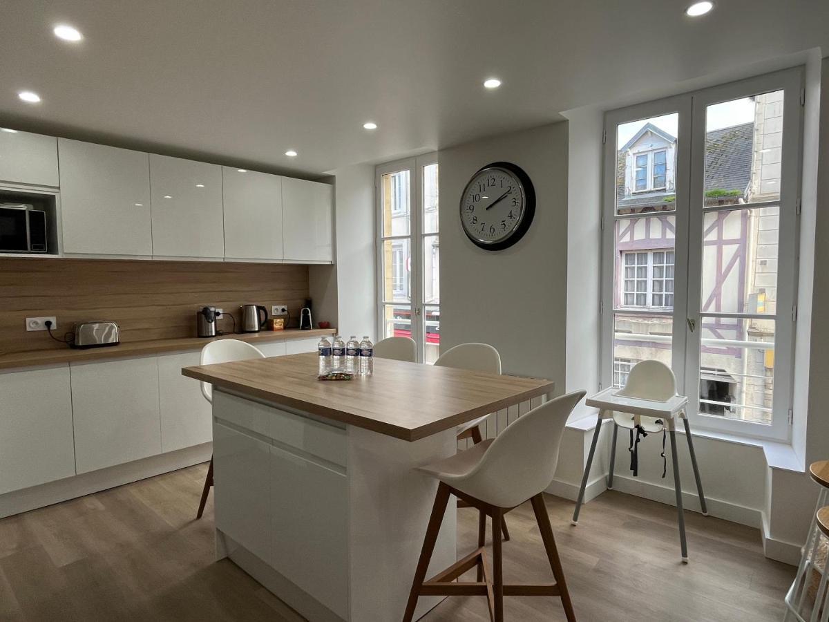 위스트르앙 Bella, Joli Appt Renove Dans Le Bourg 아파트 외부 사진